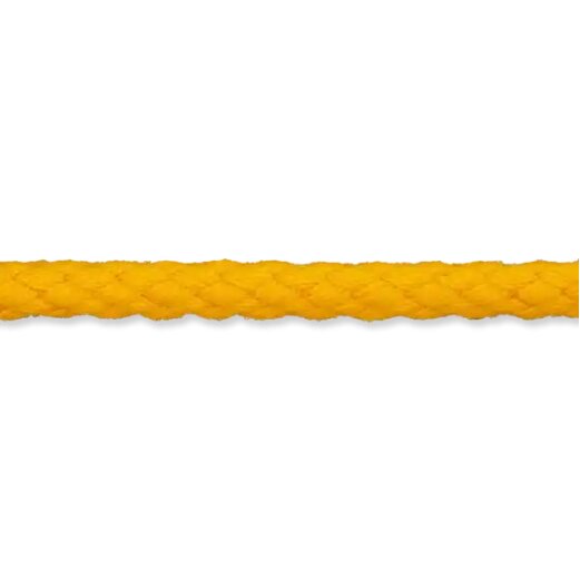 Baumwollkordel Gelb, 5mm