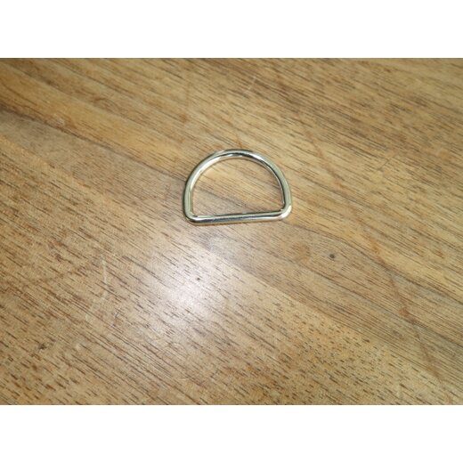 D-Ring 2.5cm, Silber