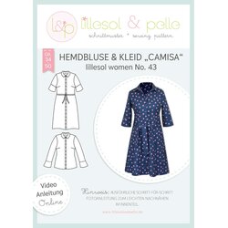 Lillesol& Pelle, Hemdbluse& Kleid Camisa Woman No. 43