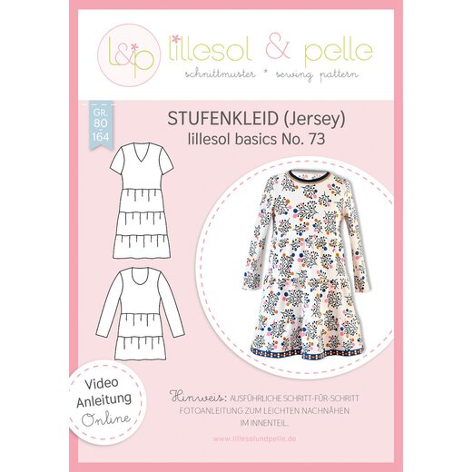 Lillesol& Pelle, Stufenkleid (Jersey), Kinder, No.73