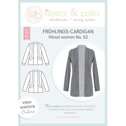 Lillesol& Pelle, Frühlings-Cardigan Women No. 52