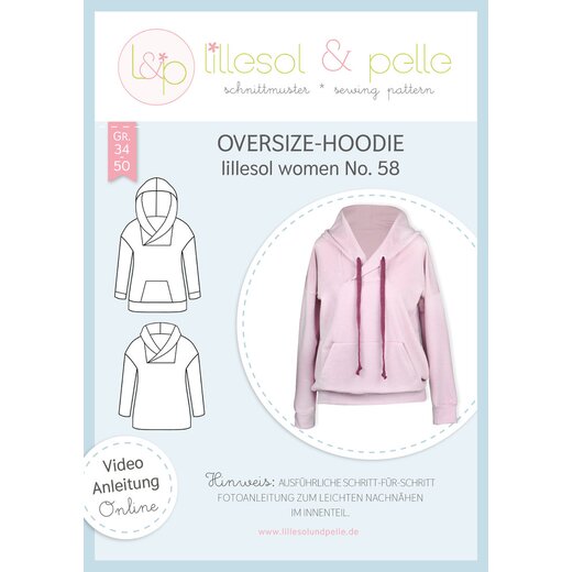 Lillesol&amp; Pelle, Oversize-Hoodie Woman No.58