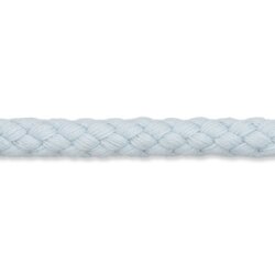 Baumwollkordel, 8 mm, Hellblau
