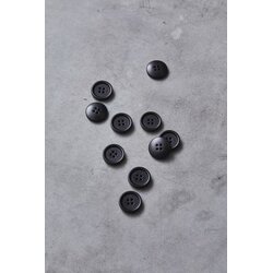 Frame Corozo Button, 11mm, Black
