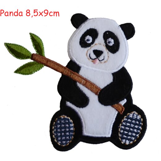 Tricky boo, Panda, zum aufbügeln