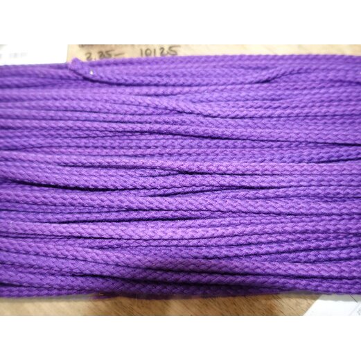 Baumwollkordel Violett, 5mm