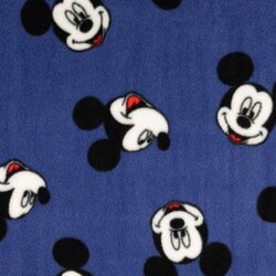 Mickey Mouse Fleece, Blau