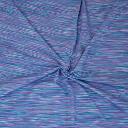 Jersey bedruckt, Colourfabric by Petra Laitner, Blau/T&uuml;rkis
