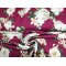 Feiner Romanitjersey Fuchsia/Rot, Rosen