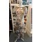 Jerseykleid wilde Tiere, Altrosa/Beige/Grau
