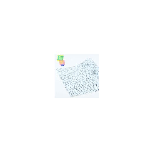 Jelly Vinyl, Muster Dots Blau, 30x135 cm