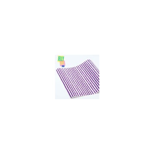 Jelly Vinyl, Muster Wonky Stripes Lila, 30x135 cm