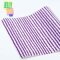 Jelly Vinyl, Muster Wonky Stripes Lila, 30x135 cm