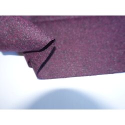 Wolle/Baumwolle Tweed, Pflaume/Multicolor