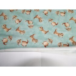 Jersey Winter Otter by Mrs Mint Design, T&uuml;rkis