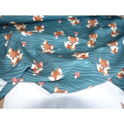 Jersey Wild Fox by Mrs Mint Design, Gr&uuml;n
