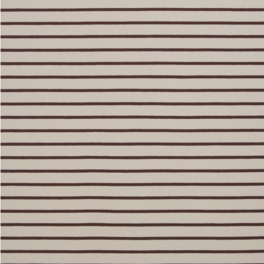 Jersey Isa, Streifen Creme/Schlamm