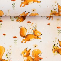 Jersey Forest Animals Eichh&ouml;rnchen, Beige