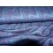 Strickjacquard, Wellen,  Petrol/Lila