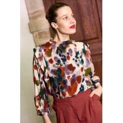 Atelier Jupe Viskose-Twill, "warm winter tones"