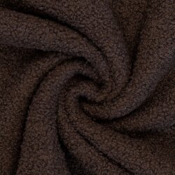Teddystoff Fleece Paddy, Hellbrau/Braun