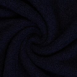 Teddystoff Fleece Paddy, Hellblau/Blau