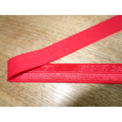 elastisches Einfassband, Rot, 20mm