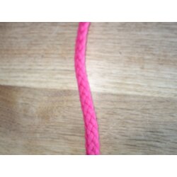 Baumwollkordel, 10mm, Pink