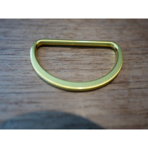 D Ring Gold für 40mm Gurtband