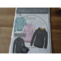 ki-ba-doo, Basic Raglan- Sweater, Erwachsene