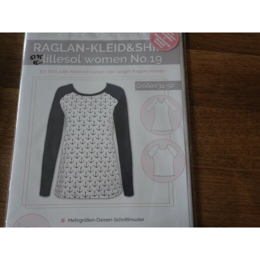 Lillesol& Pelle, Raglan- Kleid& Shirt, No. 19