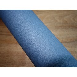 Wachstuch Linen Coated, Au Maison, Basic-Blue